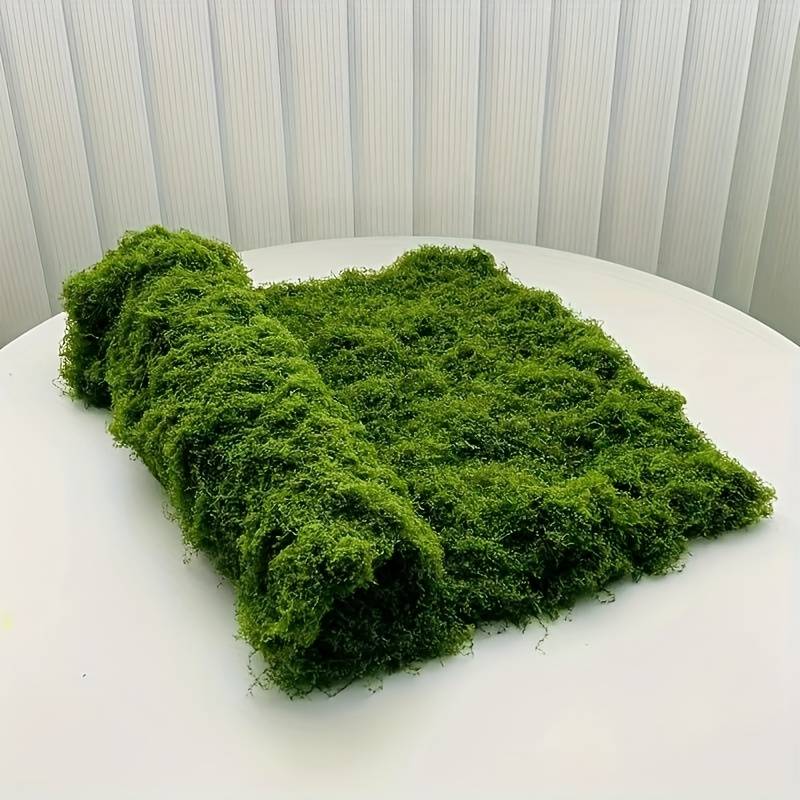 Sphagnum Moss Dry - แผ่นมอสเทียมขนาด 20' x 20' สีเขียว สำหรับตกแต่งกระถางต้นไม้