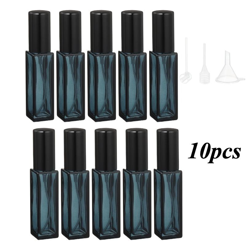 Misting Bottle Fine - ขวดน้ำหอมแบบพ่น 10 ชิ้น ขวดเปล่าสำหรับเติมน้ำหอม พร้อมอุปกรณ์เสริม 3