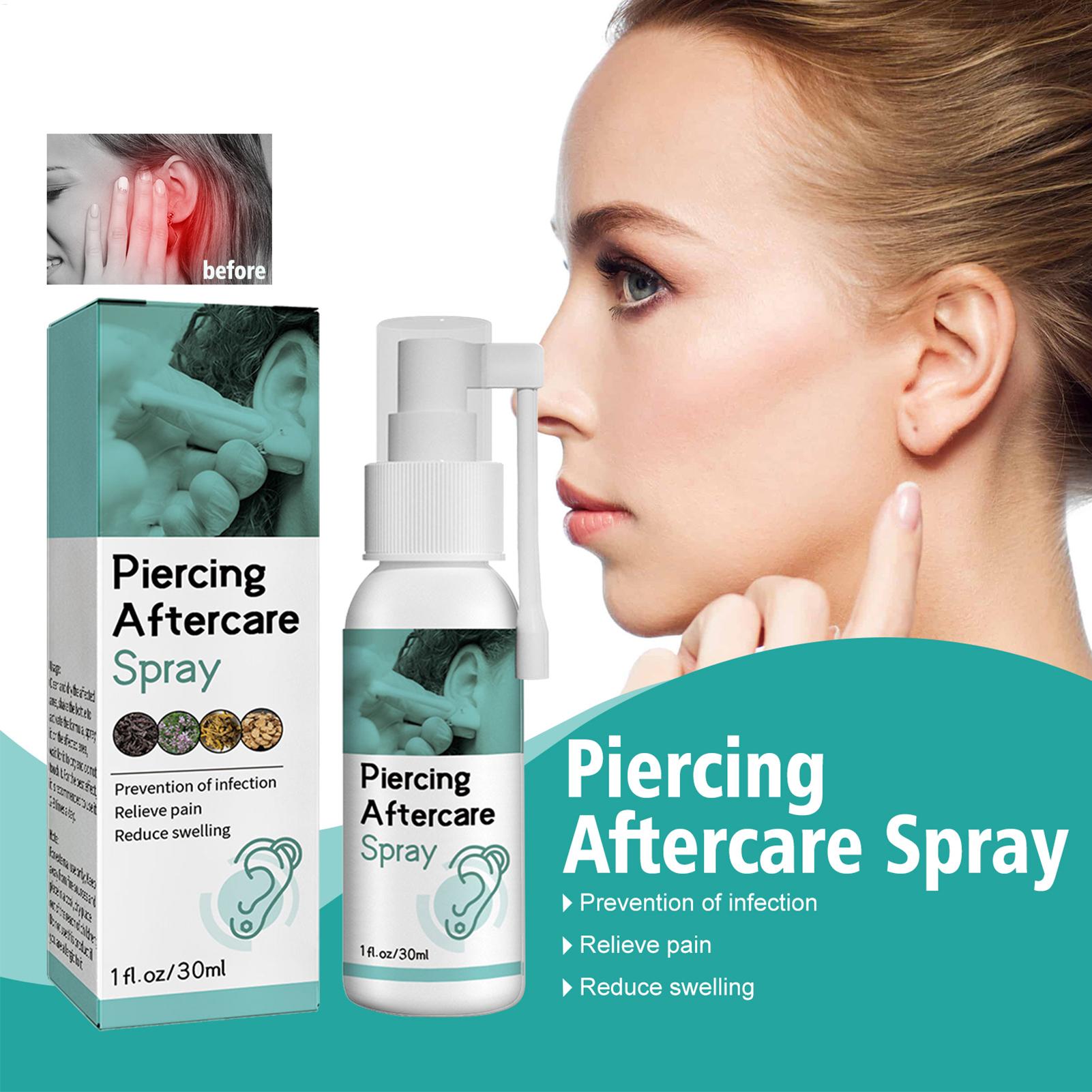 Misting Bottle Fine - สเปรย์ฉีดหลังเจาะเพื่อการดูแลรักษา ช่วยปลอบประโลมผิว สำหรับเจาะร่างกาย น้ำยาทำความสะอาดหลังเจาะที่อ่อนโยน สำหรับใช้ที่บ้าน ปลอดภัยและอ่อนโยน