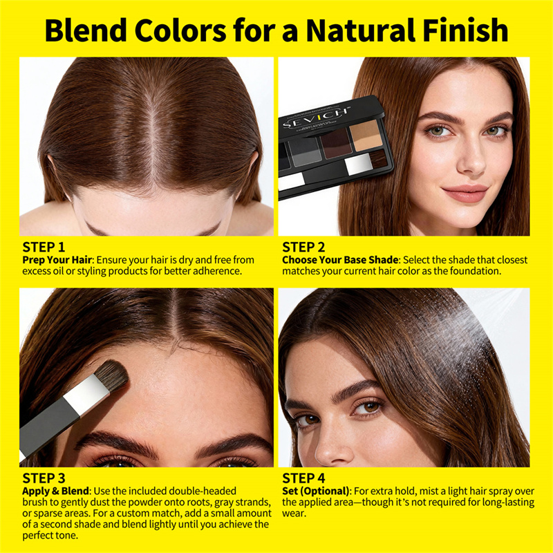 แป้งปิดผมบาง ปิดโคนผมขาว สีดำ  - Rooting Hormone Powder บทวิจารณ์และราคา