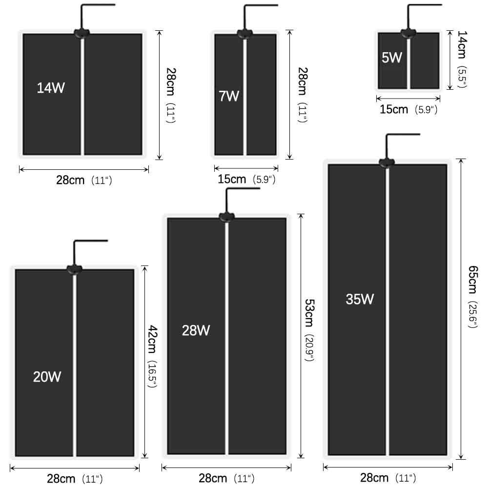 35 W-5 W เมล็ดต้นกล้าพืชเครื่อ - Heat Mat Seedling บทวิจารณ์และราคา