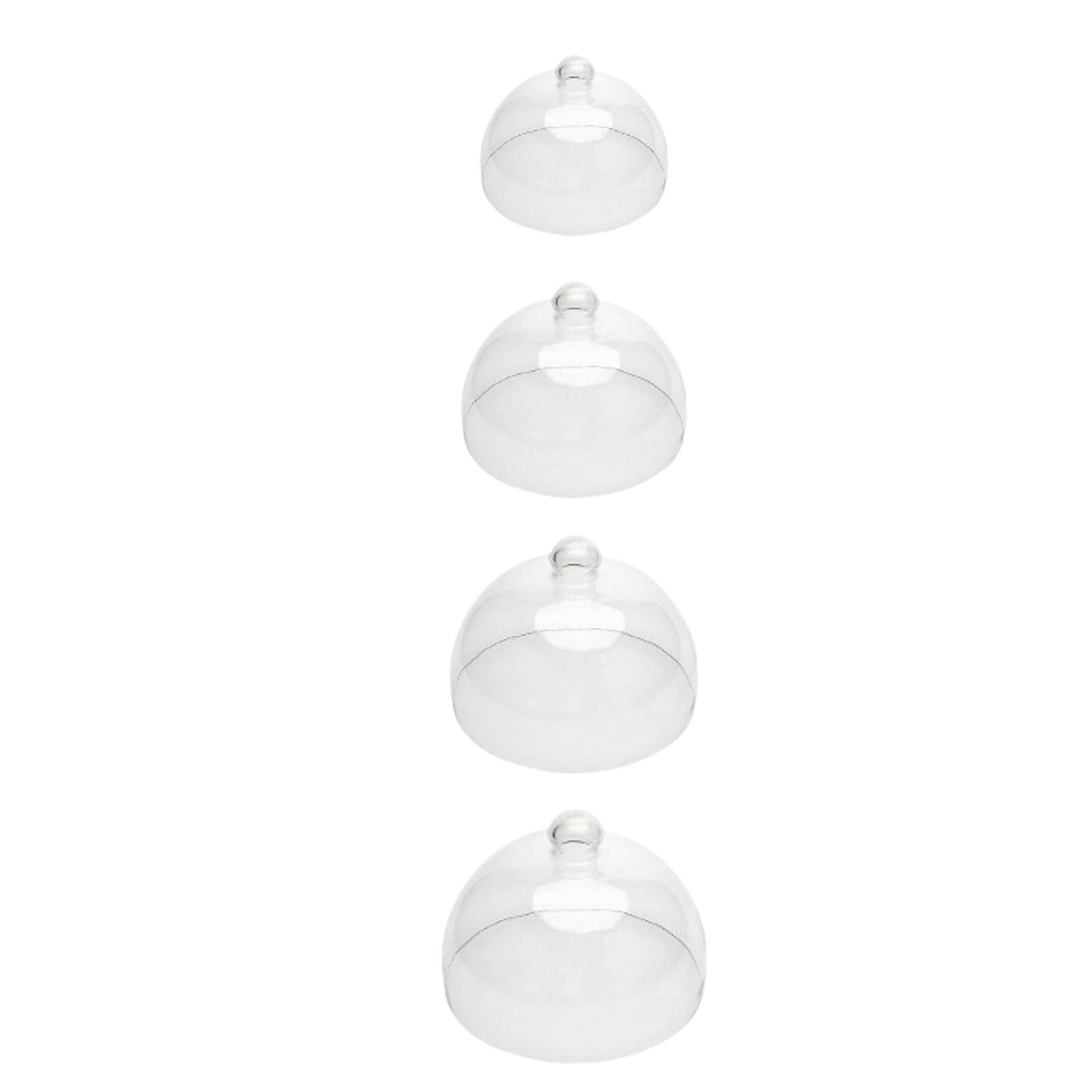 โดมแก้วใสสำหรับเค้ก ฝาครอบจานเ - Plastic Dome Clear บทวิจารณ์และราคา