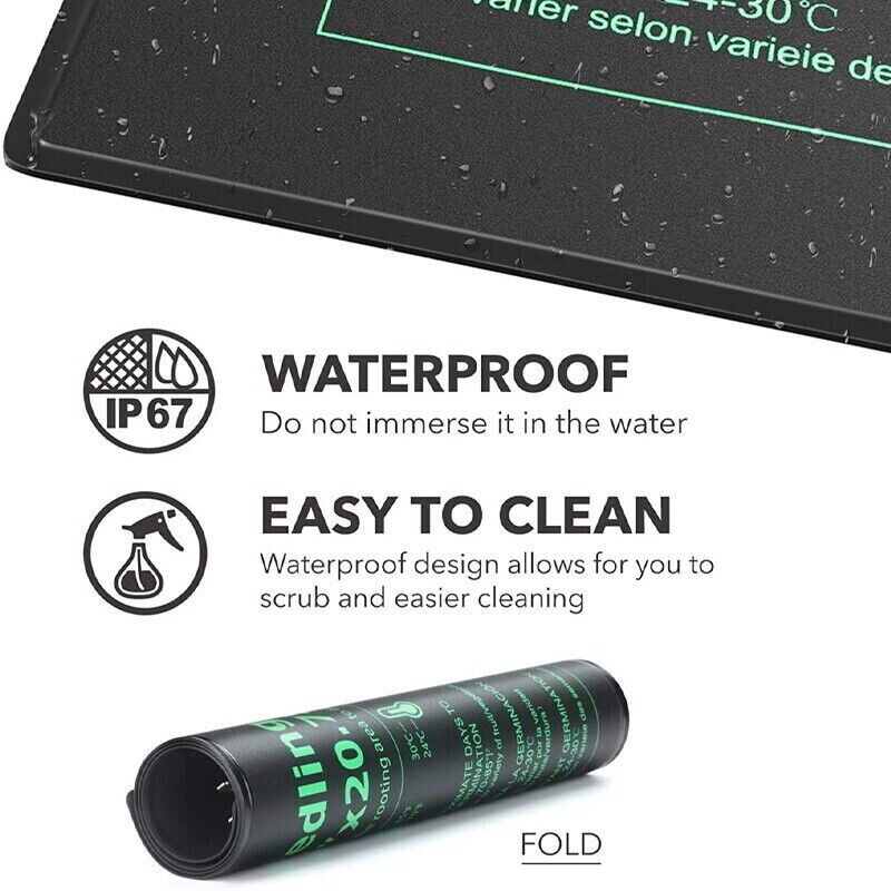 แผ่นทำความร้อนสำหรับต้นกล้า LE - Heat Mat Seedling บทวิจารณ์และราคา