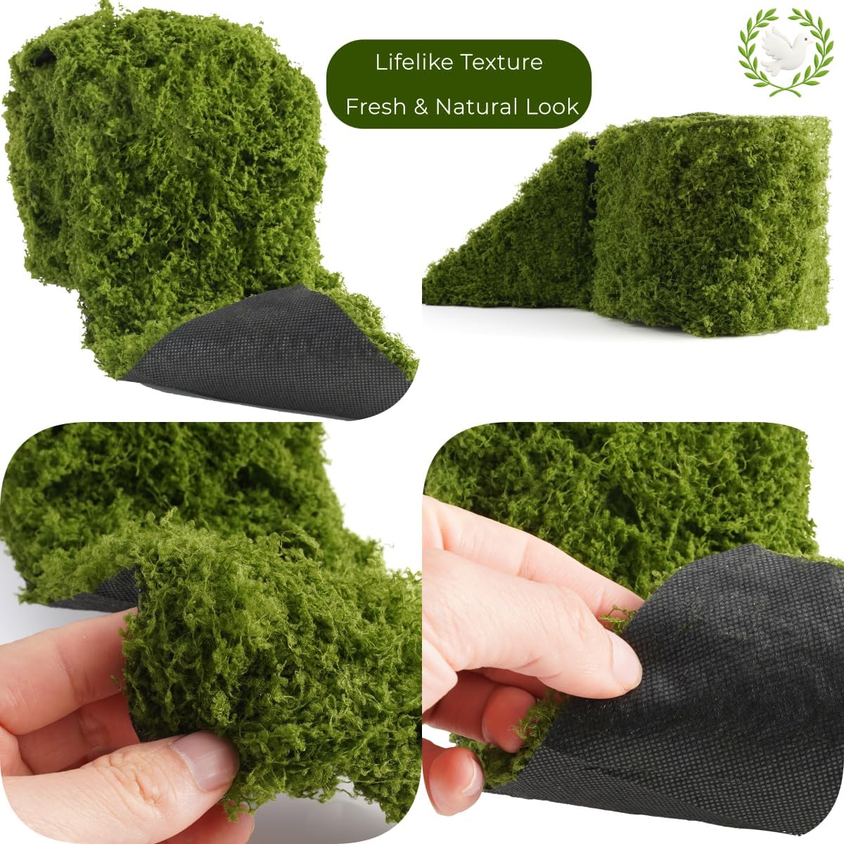 แผ่นรองโต๊ะมอสเทียมสีเขียวเข้ม - Sphagnum Moss Dry บทวิจารณ์และราคา