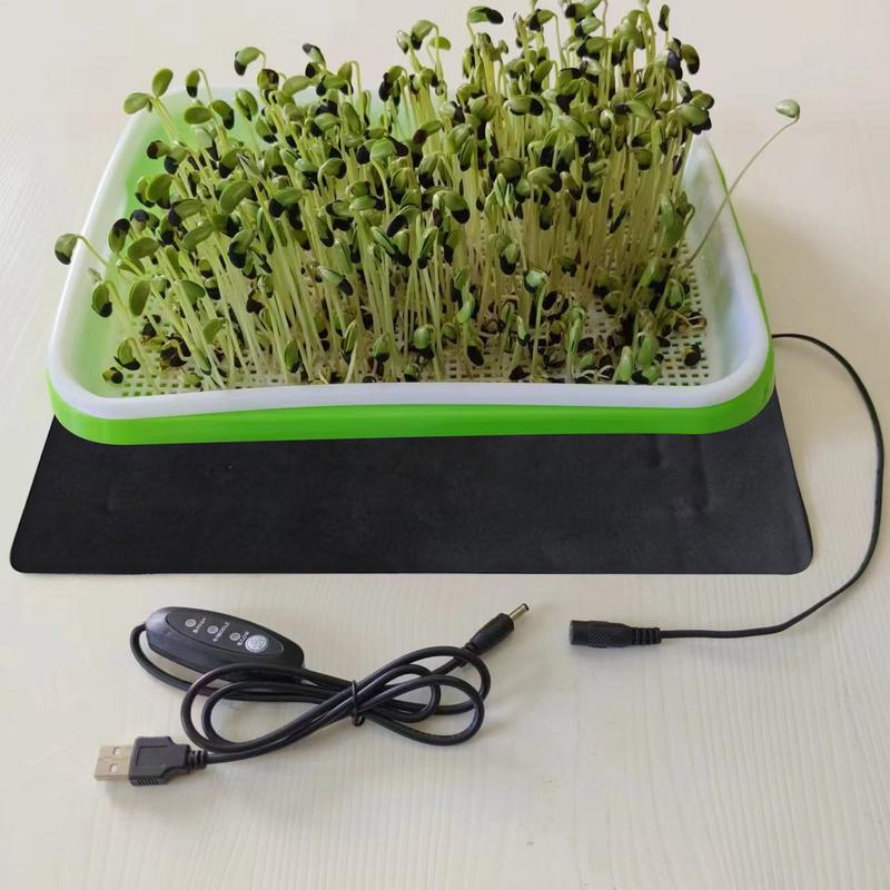 8.5W USB ต้นกล้าเสื่อความร้อน  - Heat Mat Seedling บทวิจารณ์และราคา