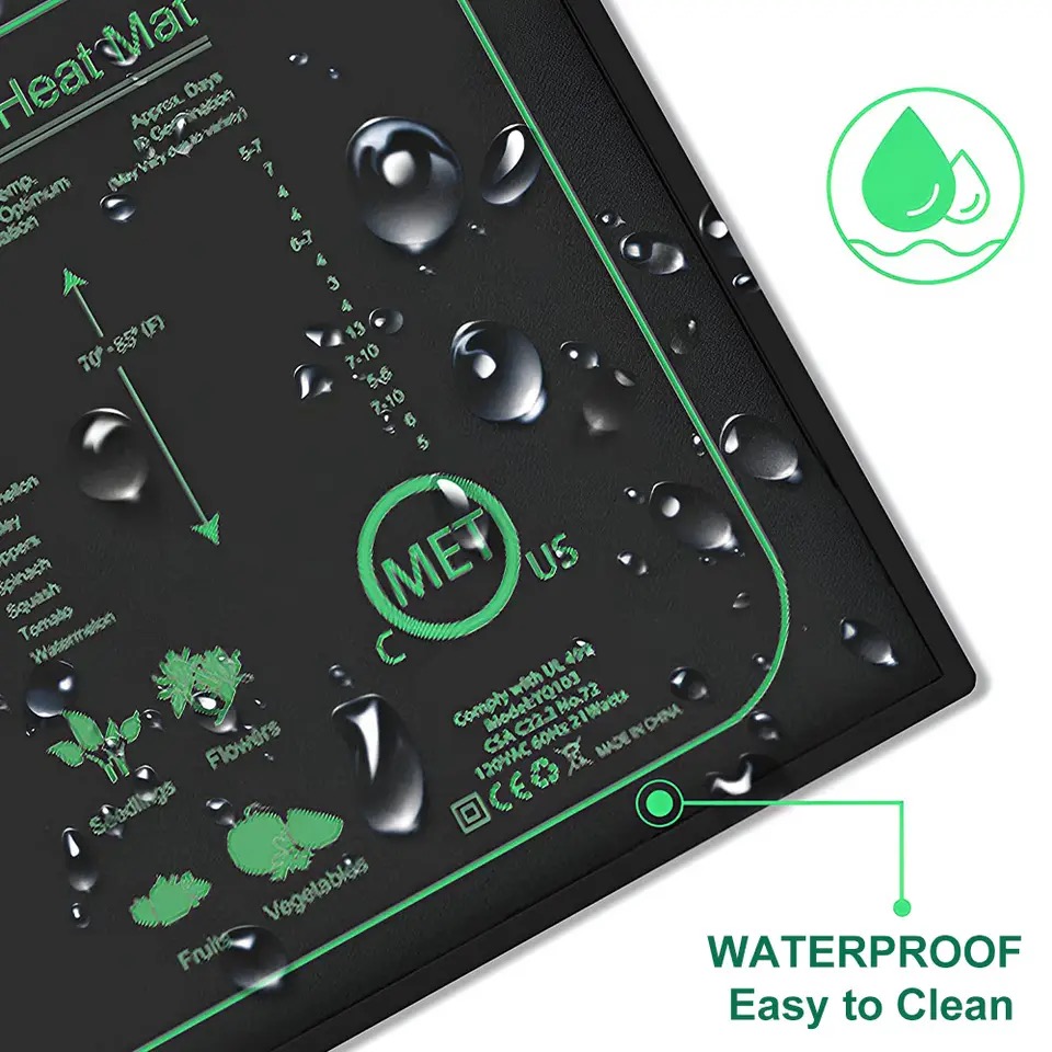 10/25/50 ซม.ต้นกล้าความร้อนในร - Heat Mat Seedling บทวิจารณ์และราคา