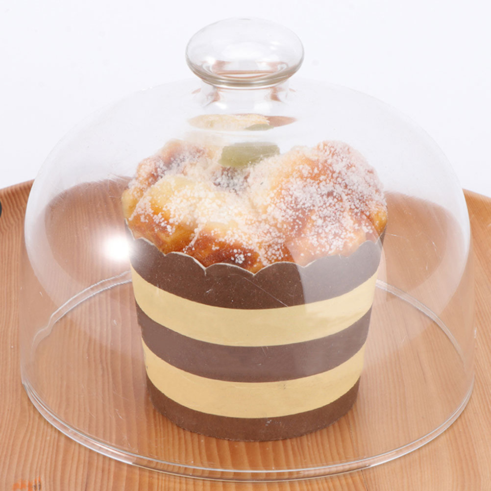 ฝาครอบเค้กแก้วใส 2 ชิ้น ป้องกั - Plastic Dome Clear บทวิจารณ์และราคา