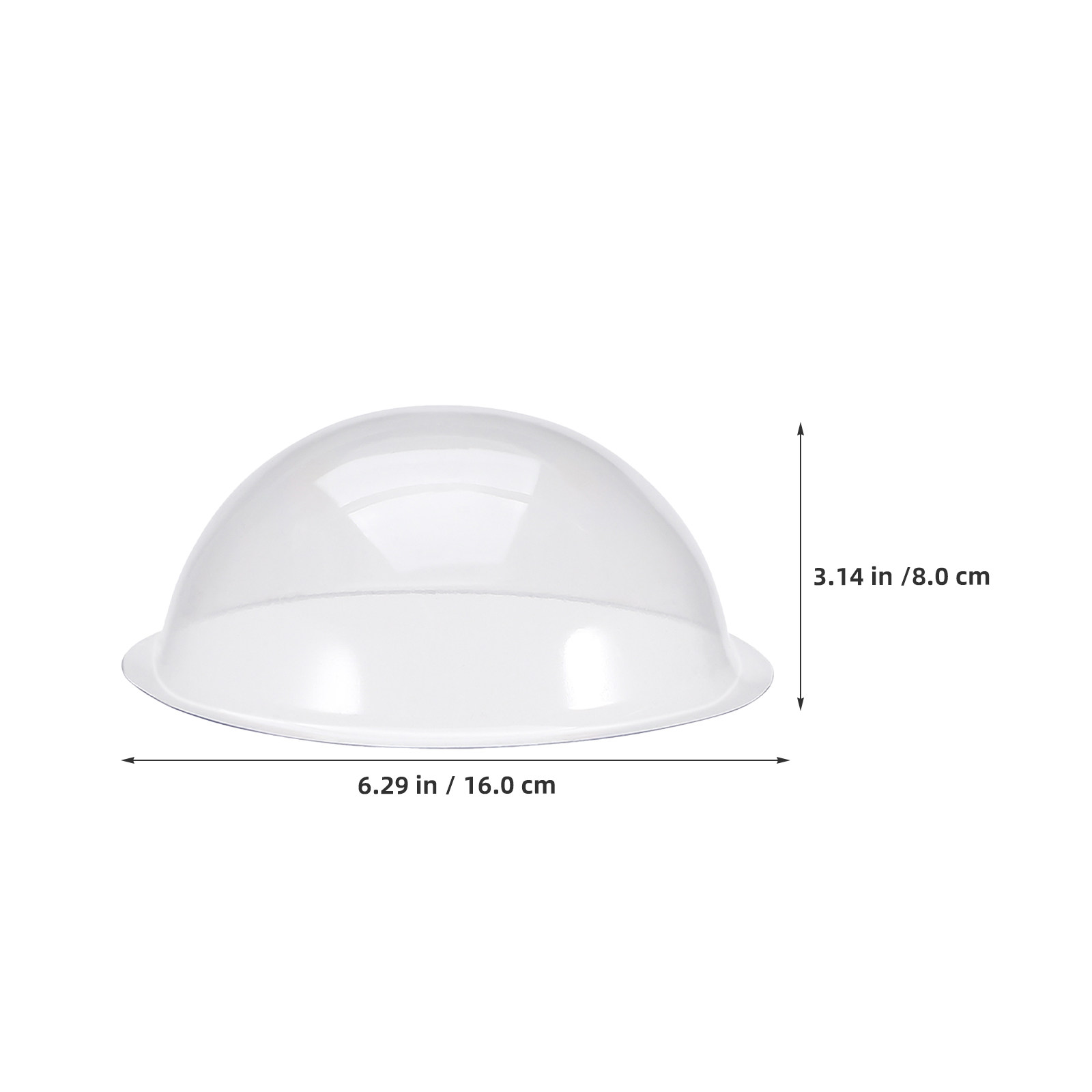 ฝาครอบโดมพลาสติกใสแบบเติมได้ 1 - Plastic Dome Clear บทวิจารณ์และราคา