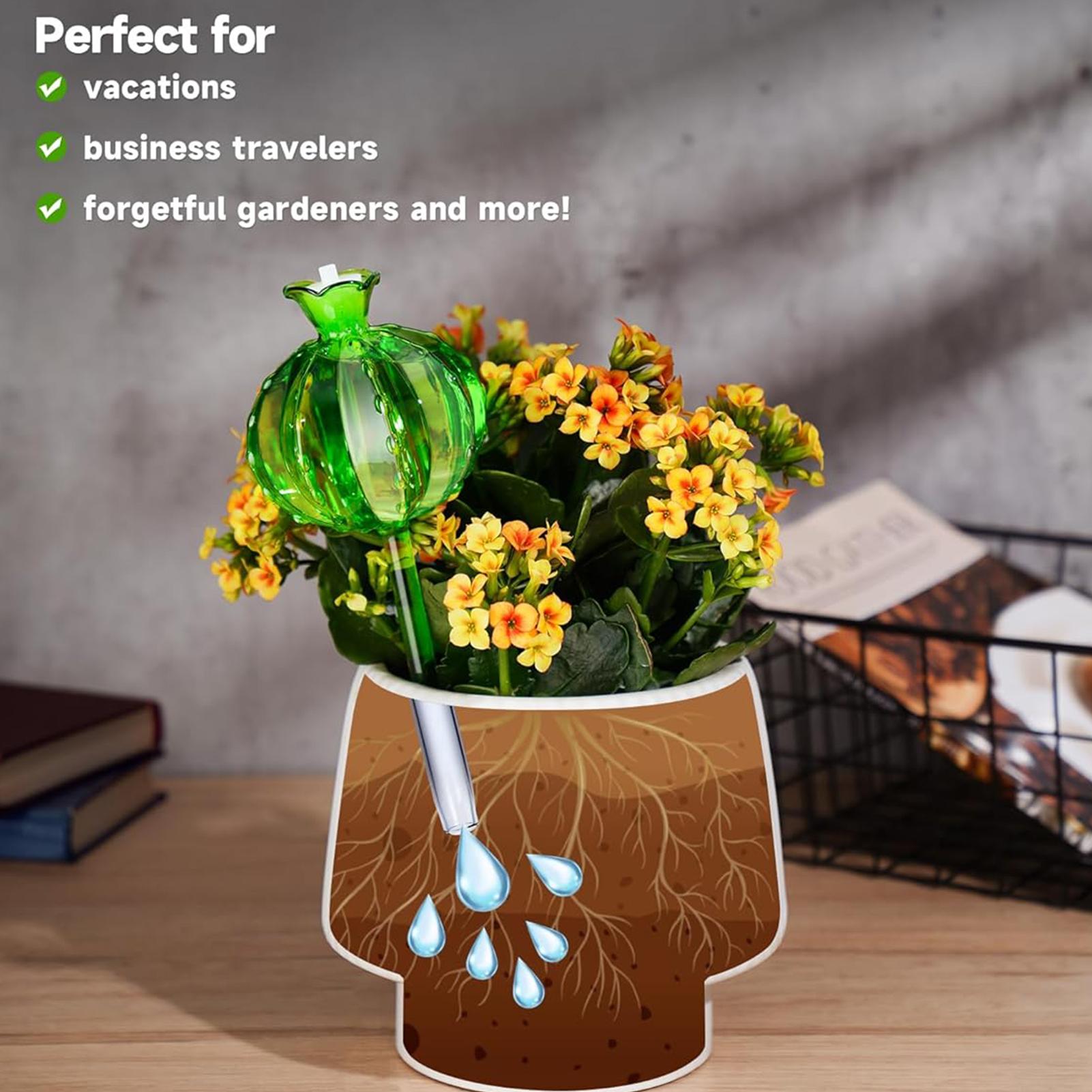 เสาให้น้ำต้นไม้แบบปล่อยน้ำช้า  - Self Watering Insert บทวิจารณ์และราคา