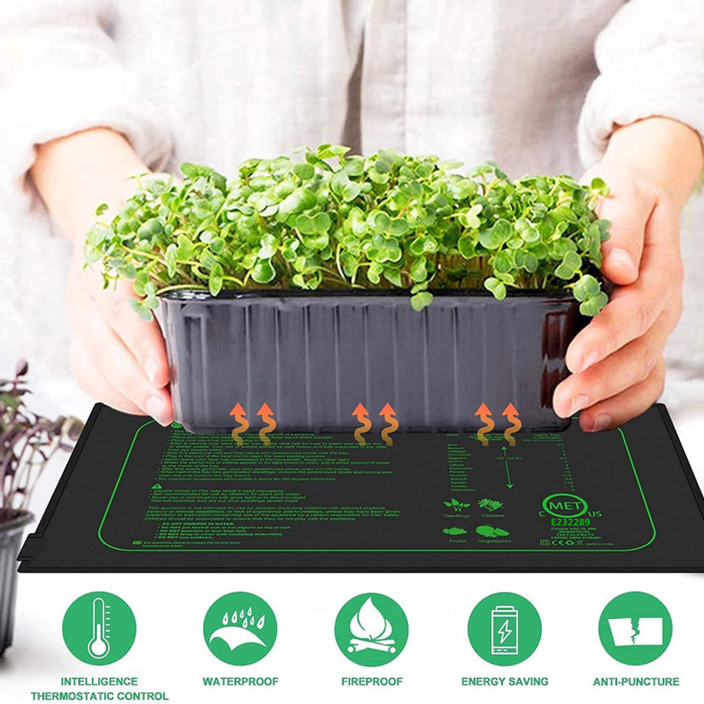 แผ่นความร้อนต้นกล้ากันน้ำแผ่นค - Heat Mat Seedling บทวิจารณ์และราคา